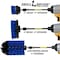Drill Brush Power Scrubber By Useful Products 5 in W 7 in L Brush, Blue B-S-42J-5X-QC-DB - alternate 3